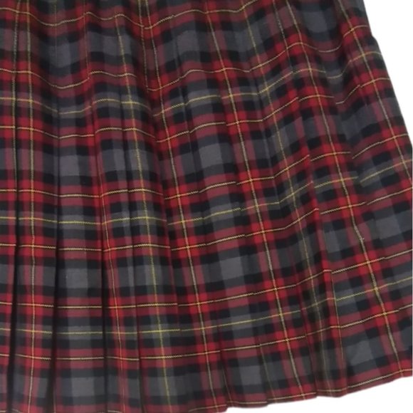 Dalmys Plaid Skirt For Women Size 10 - Picture 5 of 5